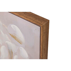 Alexandra House Living Ensemble de 2 tableaux de fleurs, peints à la main à 80 %, 60 x 4 x 60 cm