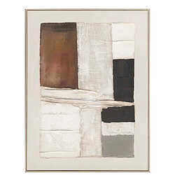 Alexandra House Living Peinture abstraite 100% peinte à la main 90 x 5 x 120 cm