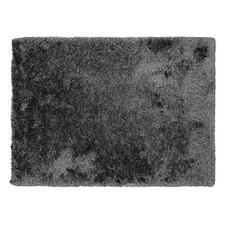 Paris Prix Tapis Déco Shaggy Shiva 201x302cm Gris