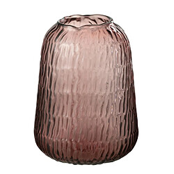 Paris Prix Vase Design en Verre Lolita 23cm Rose
