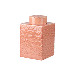 Alexandra House Living Céramique Tibor rose 19 x 19 x 31 cm