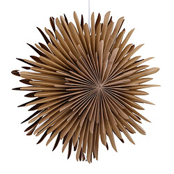 Paris Prix Lampe Suspension Design Selen 35cm Marron Clair