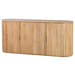 Alexandra House Living Buffet Myra Brown en bois de manguier 180 x 45 x 80 cm