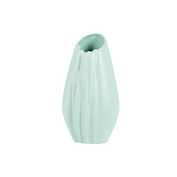 Alexandra House Living Vase en céramique turquoise mat 22 x 19 x 45 cm