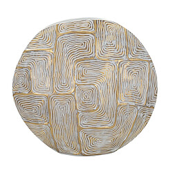 Paris Prix Vase Design en Résine Elips 36cm Or