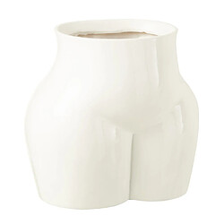 Paris Prix Vase Déco Corps Femme 32cm Blanc