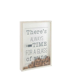 Paris Prix Cadre Déco en Bois Bouchons Anglais 65cm Beige