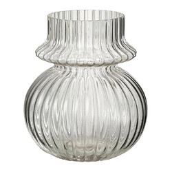 Paris Prix Vase Design en Verre Kano 20cm Transparent