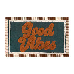 Atmosphera Tapis Déco Design Be Vintage 60x90cm Bleu