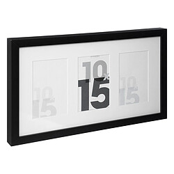 Atmosphera Pêle-Mêle 3 Photos Déco Eva 43cm Noir