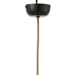 Paris Prix Lampe Suspension Boule Feuille 45cm Naturel