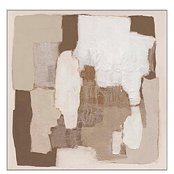 Alexandra House Living Peinture abstraite 100% peinte à la main 120 x 5 x 120 cm