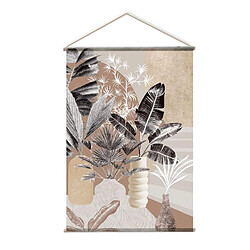 Paris Prix Toile Murale à Suspendre Florale 90x130cm Multicolore