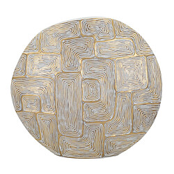 Paris Prix Vase Design en Résine Elips 48cm Or