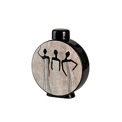 Alexandra House Living Céramiques africaines Tibor 23 x 8 x 28 cm