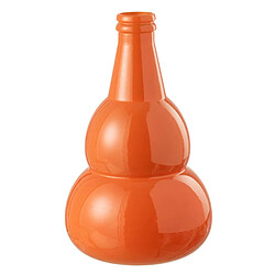 Paris Prix Vase Design en Verre Cocoon 45cm Orange