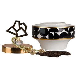 Alexandra House Living Céramique géométrique Tibor 18 x 18 x 22 cm