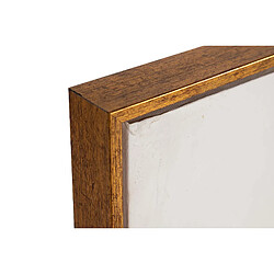 Alexandra House Living Ensemble de 2 tableaux peints à 80 % à la main et décorés de feuilles métalliques, 80 x 4 x 80 cm