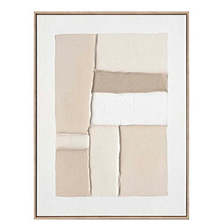 Alexandra House Living Peinture abstraite 100% peinte à la main 60 x 5 x 80 cm