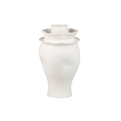 Alexandra House Living Vase en céramique beige Izmir 21 x 21 x 35 cm