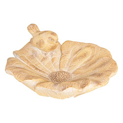 Atmosphera Coupelle Déco Extérieur Birdy 38cm Beige 