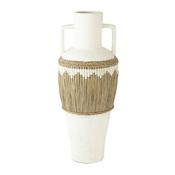 Paris Prix Vase Amphore Design Herbes 100cm Blanc