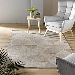 Paris prix Odilon - 160x230 cm - Beige pas cher