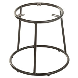 Paris prix Support de tabouret métal - Noir