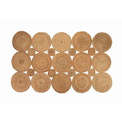Alexandra House Living Tapis en jute marron 160 x 230 cm