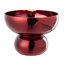 Paris Prix Photophore Design Bol Cléa 23cm Rouge Foncé