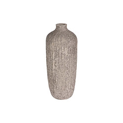 Alexandra House Living Vase en céramique noire et grise 14 x 14 x 36 cm