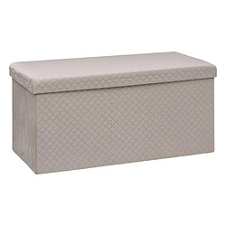 Five Simply Smart Pouf double pliable en velours Gris - FIVE