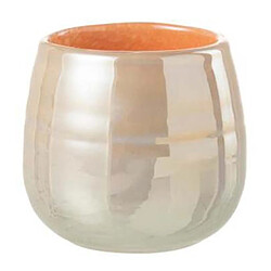 Paris Prix Vase Design en Verre Juliette 11cm Orange & Rose
