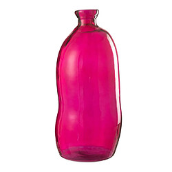 Paris Prix Vase Déco en Verre Mexican 73cm Fuchsia
