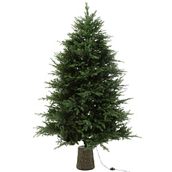 Paris Prix Sapin de Noël Artificiel 3000 LED 210cm Vert