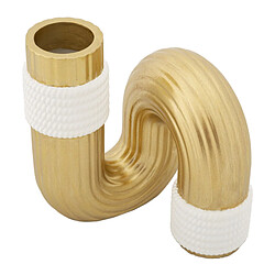 Paris Prix Vase Design en Résine Bann 12cm Or