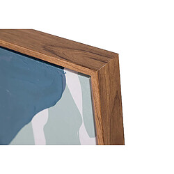 Alexandra House Living Ensemble de 2 tableaux de feuilles, peints à la main à 80 %, 60 x 4 x 80 cm