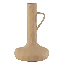 Paris Prix Vase Déco en Métal Pune 39cm Beige