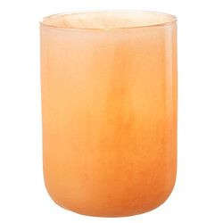 Paris Prix Vase Design en Verre Corrie 23cm Corail