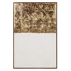 Alexandra House Living Peinture abstraite peinte à la main à 80 %, sur feuille d'aluminium, 80 x 4 x 120 cm