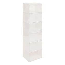 Five simply smart Lot de 6 boîtes à chaussures - Transparent