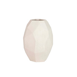 Alexandra House Living Vase en céramique beige 25 x 25 x 36 cm