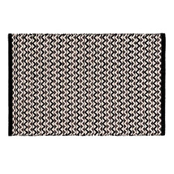 Paris Prix Tapis Déco Fantaisie Chasca 60x90cm Noir