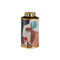 Alexandra House Living Tibor Céramique Face 17X17X32 Cm