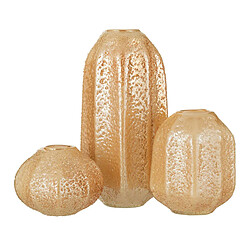 Paris Prix Vase Design en Verre Corail 14cm Orange