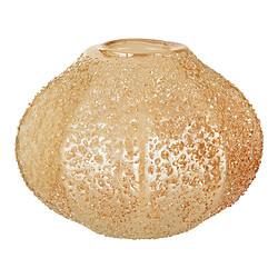 Paris Prix Vase Design en Verre Corail 14cm Orange