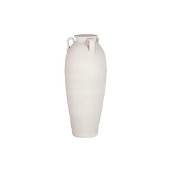 Alexandra House Living Vase en céramique blanche 30 x 30 x 80 cm