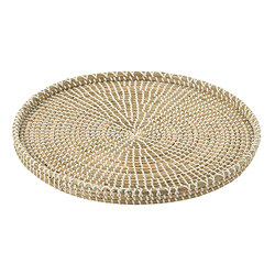 Paris Prix Plateau Déco en Jonc de Mer Reid 43cm Naturel
