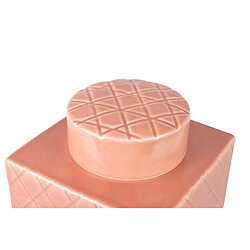 Alexandra House Living Céramique Tibor rose 19 x 19 x 31 cm