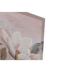 Alexandra House Living Ensemble de 2 toiles à motifs floraux, peintes à la main à 40 %, 60 x 3 x 60 cm